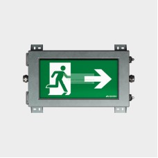 AWEX Escapelite S noodverlichting RVS IP65 IK10