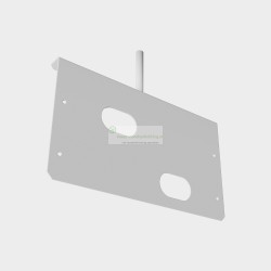 Exit L plafondbeugel met pendelbuis